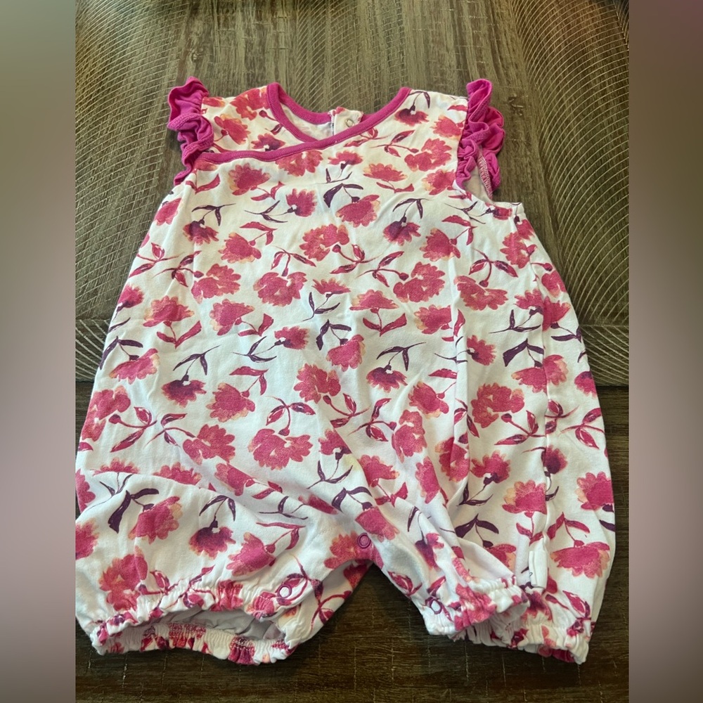 Burt’s bees baby girl 24m romper